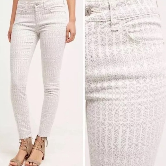 Anthropologie Denim - Pilcro & the Letterpress | Stet Morocco Print  Skinny Jeans Size 32